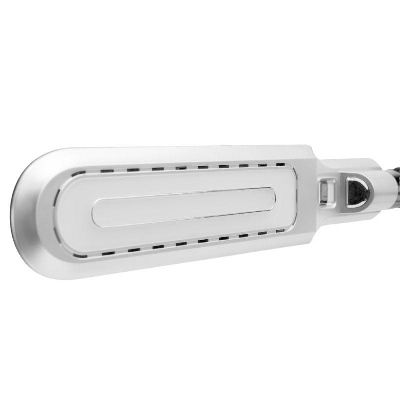 Camelion KD-831 C02 черн LED (Свет-к наст.10 Вт,230В, осн+струбц.,600 лм,сенс.рег.ярк и цвет.тем)