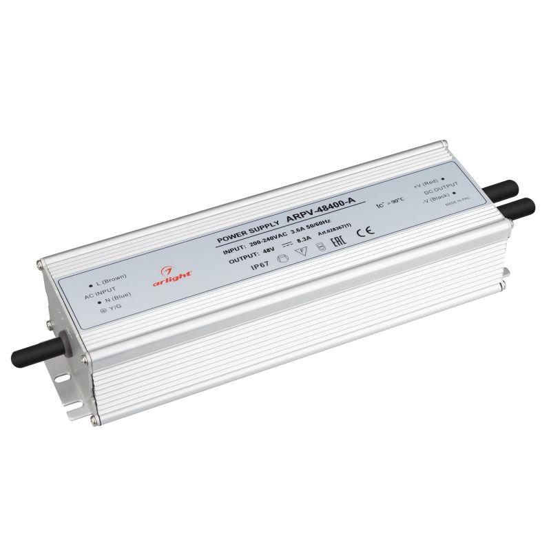 Блок питания ARPV-48400-A (48V, 8.3A, 400W) (Arlight, IP67 Металл, 3 года) (028367(1))
