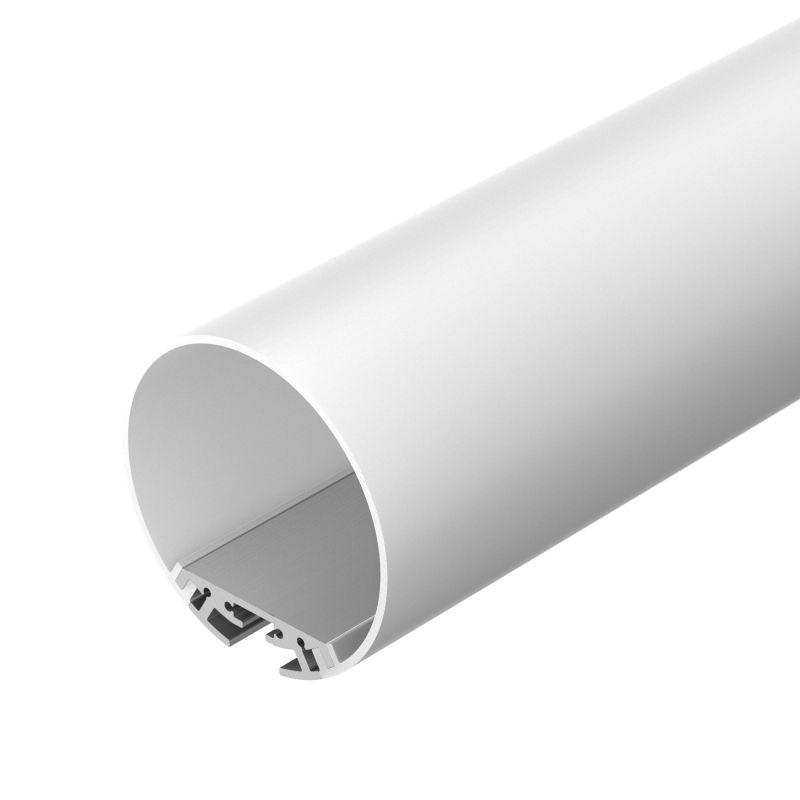 Профиль с экраном SL-ROUND-D60-2500 ANOD+OPAL (ARL, Алюминий) (020474)