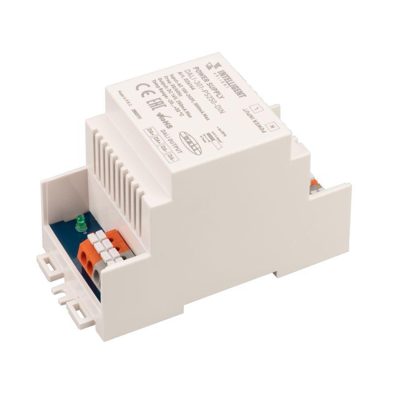 INTELLIGENT ARLIGHT Блок питания шины DALI-301-PS250-DIN (230V, 250mA) (INTELLIGENT ARLIGHT, DIN-рейка) (026166)