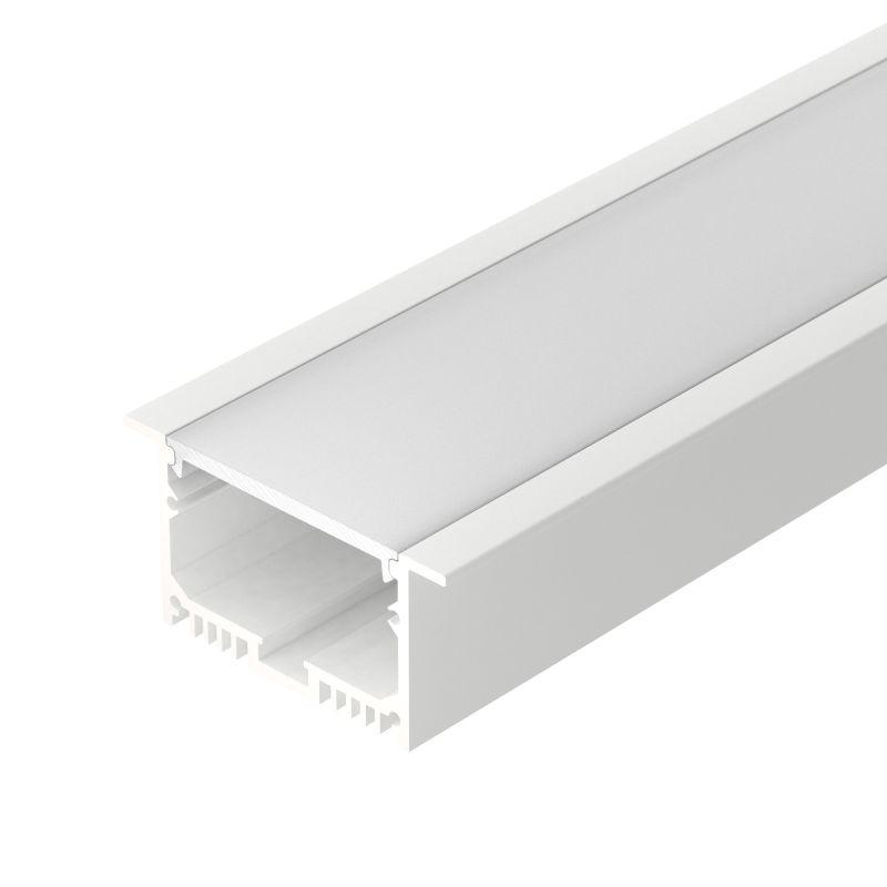 Профиль с экраном SL-LINIA62-F-2500 WHITE+OPAL (ARL, Алюминий) (021374)