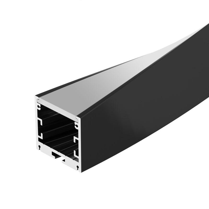 Профиль SL-ARC-3535-TWIST180-500 BLACK (Arlight, Алюминий) (032685)