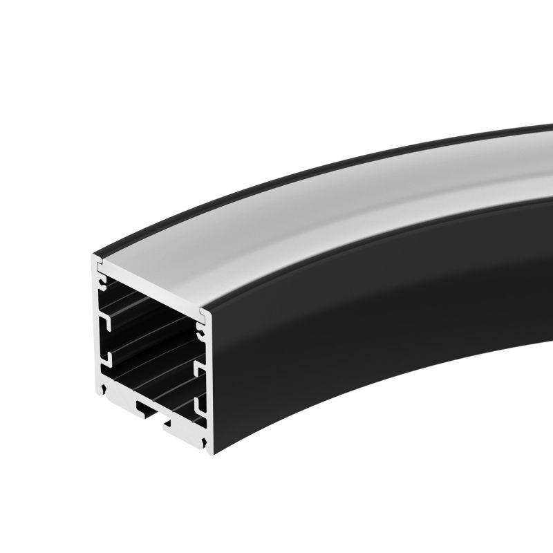 Профиль SL-ARC-3535-D320-A90 BLACK (дуга 1 из 4) (Arlight, Алюминий) (032676)