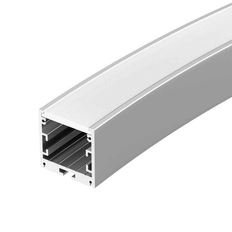 Профиль SL-ARC-3535-D1500-A90 SILVER (1180мм, дуга 1 из 4) (ARL, Алюминий) (025477)