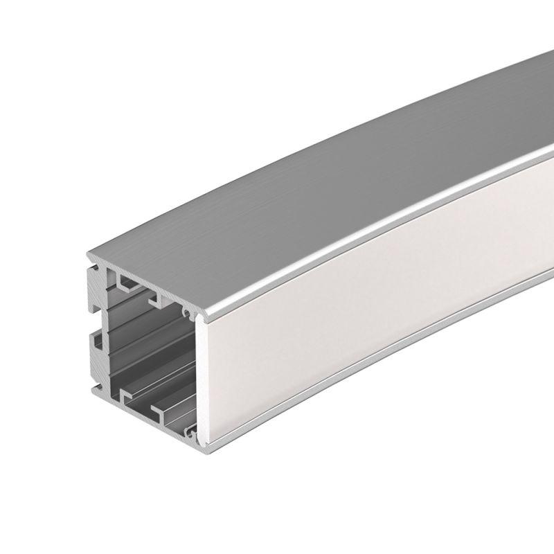 Профиль SL-ARC-3535-D1500-N90 SILVER (1180мм, дуга 1 из 4) (ARL, Алюминий) (026595)