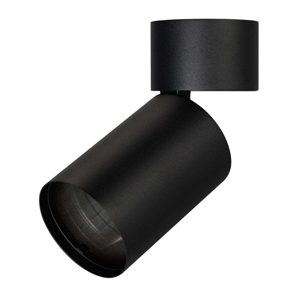 Корпус SP-POLO-SURFACE-FLAP-R85 (BK, 1-3, 350mA) (Arlight, IP20 Металл, 3 года) (024382(1))