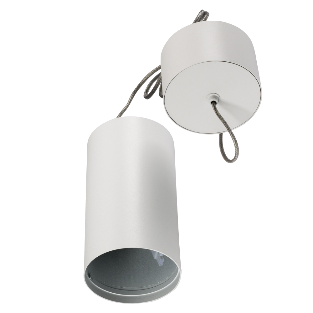 Цилиндр подвесной SP-POLO-R85P White (1-3) (Arlight, IP20 Металл, 3 года) (020883)