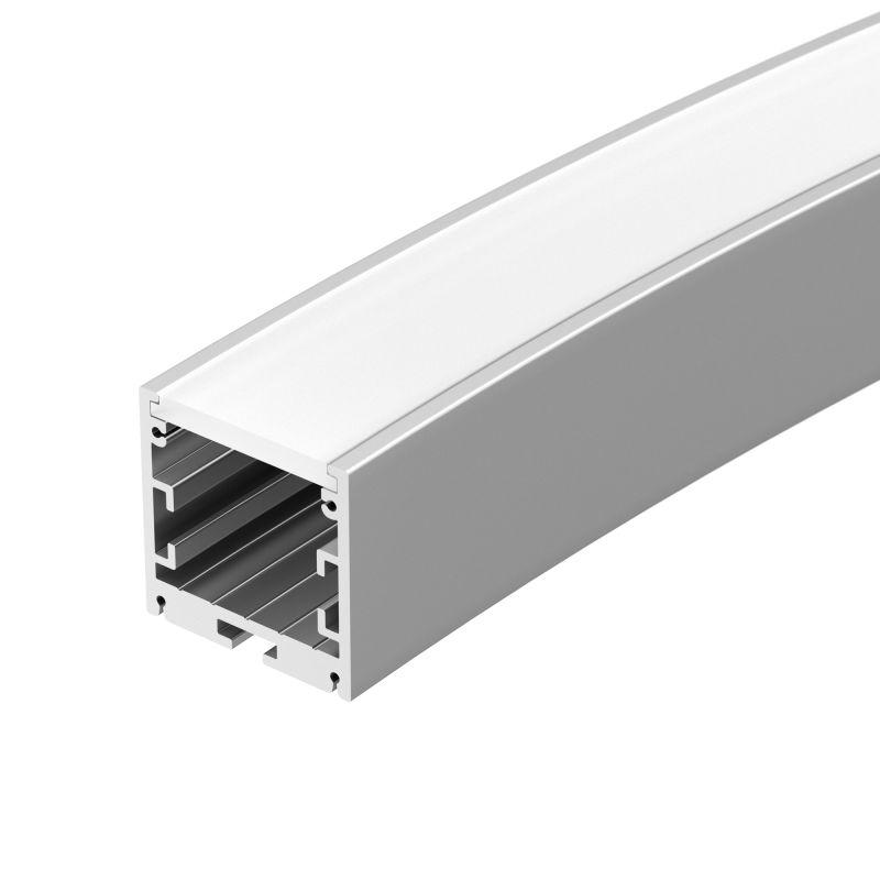 Профиль SL-ARC-3535-D1500-A45 SILVER (590мм, дуга 1 из 8) (ARL, Алюминий) (025521)