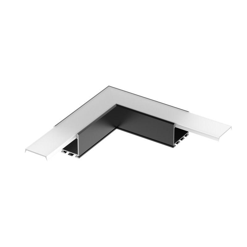 Угол PLS-LOCK-H25-L90 BLACK (с экраном MAT-L) (ARL, Металл) (031268)