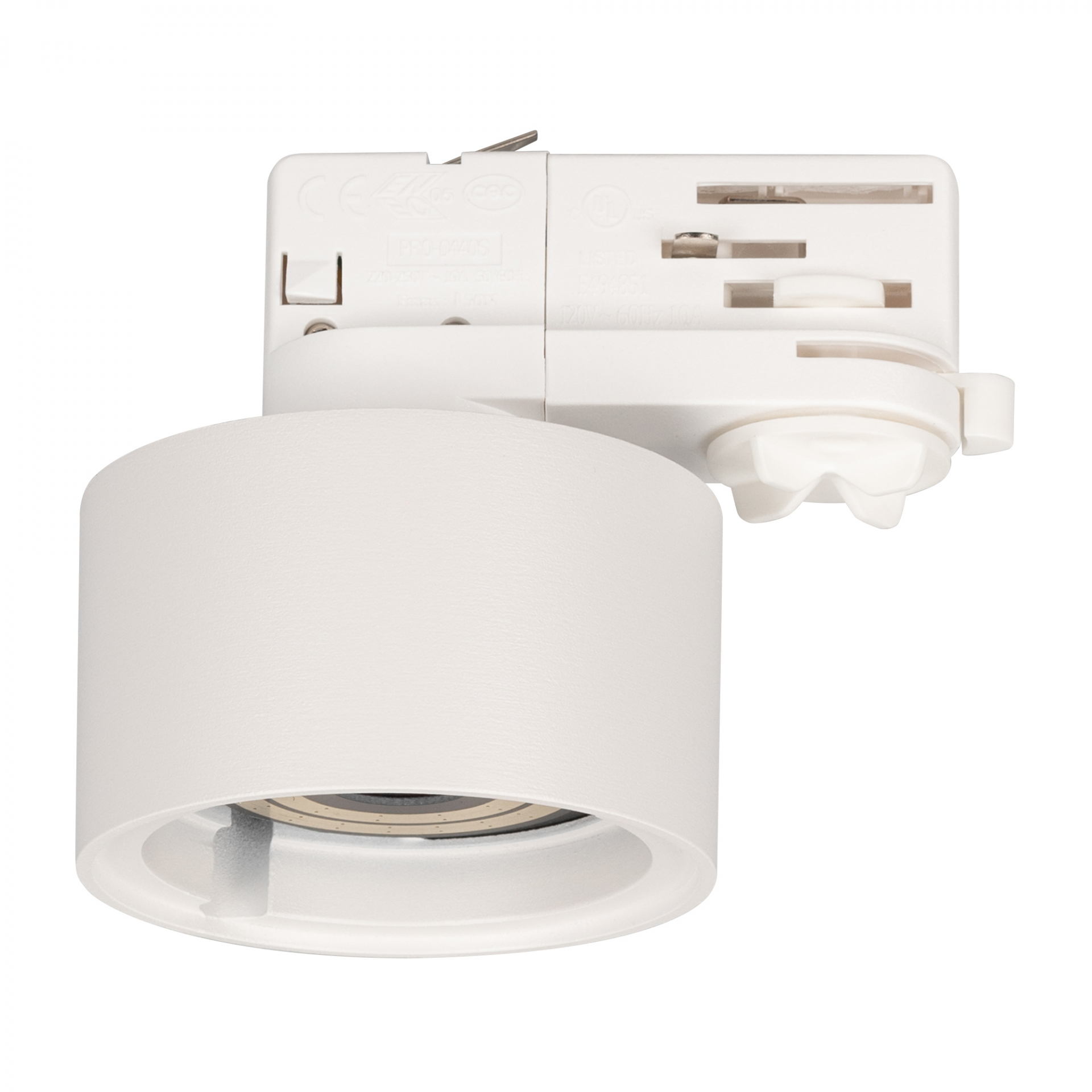 Корпус PLURIO-BASE-TRACK-4TR-R77 (WH, 1-2, 200mA) (Arlight, IP20 Металл, 3 года) (030273(1))