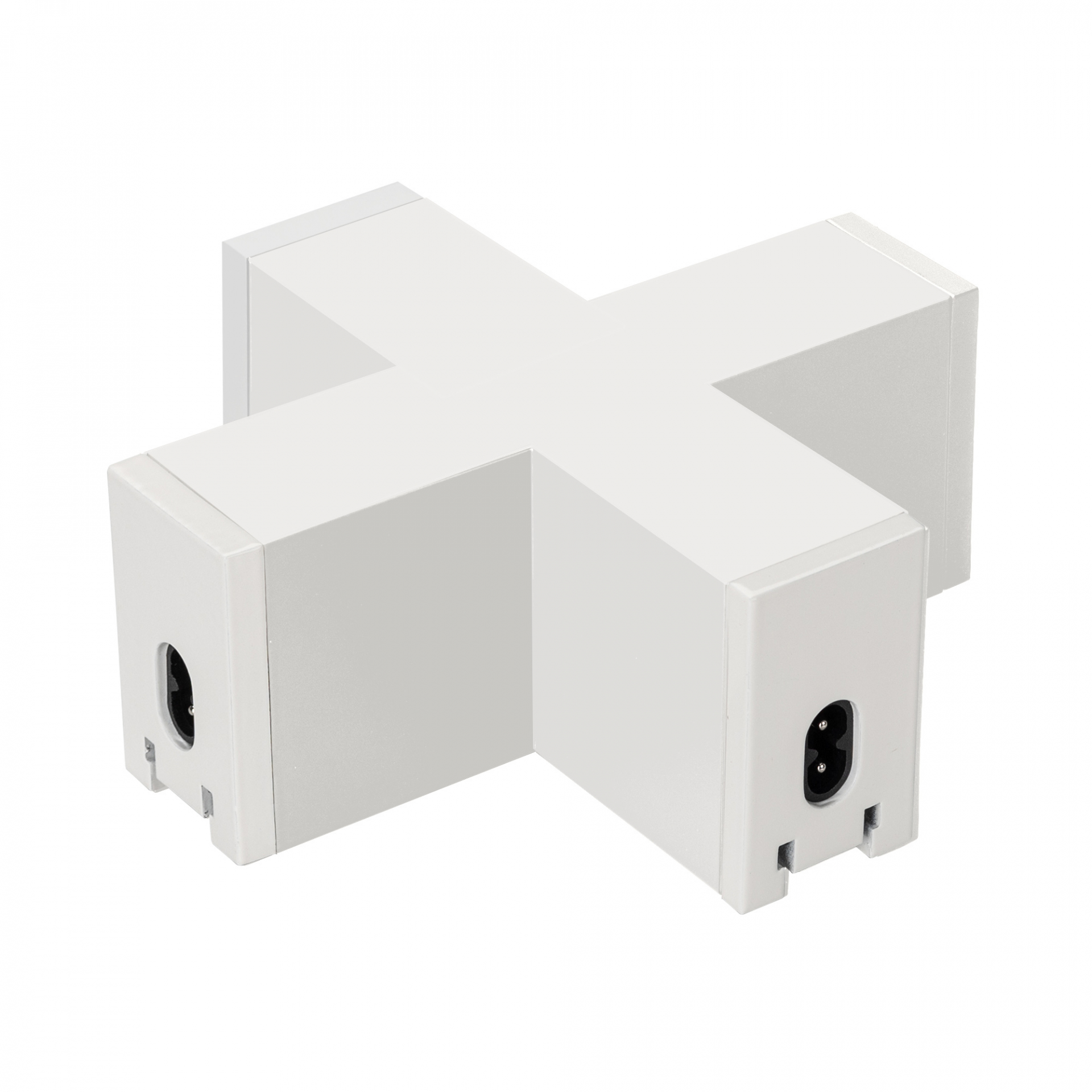 Коннектор крестовой NEO-CLIP-38-CON-X-WH (Arlight, IP40 Металл, 3 года) (028938)