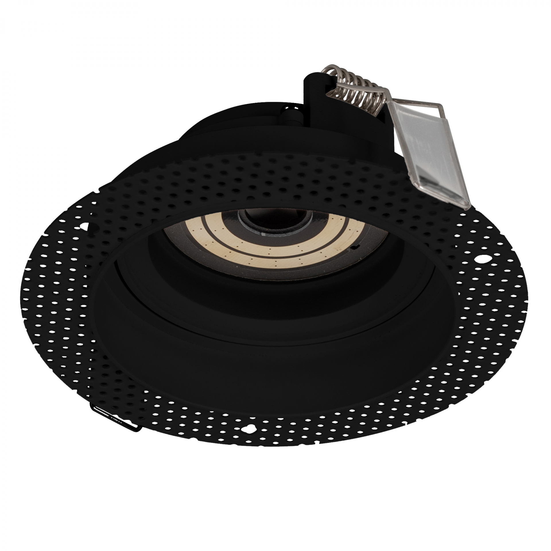 Корпус PLURIO-BASE-BUILT-TRIMLESS-R120 (BK, 1-2, 200mA) (Arlight, IP20 Металл, 3 года) (031705)