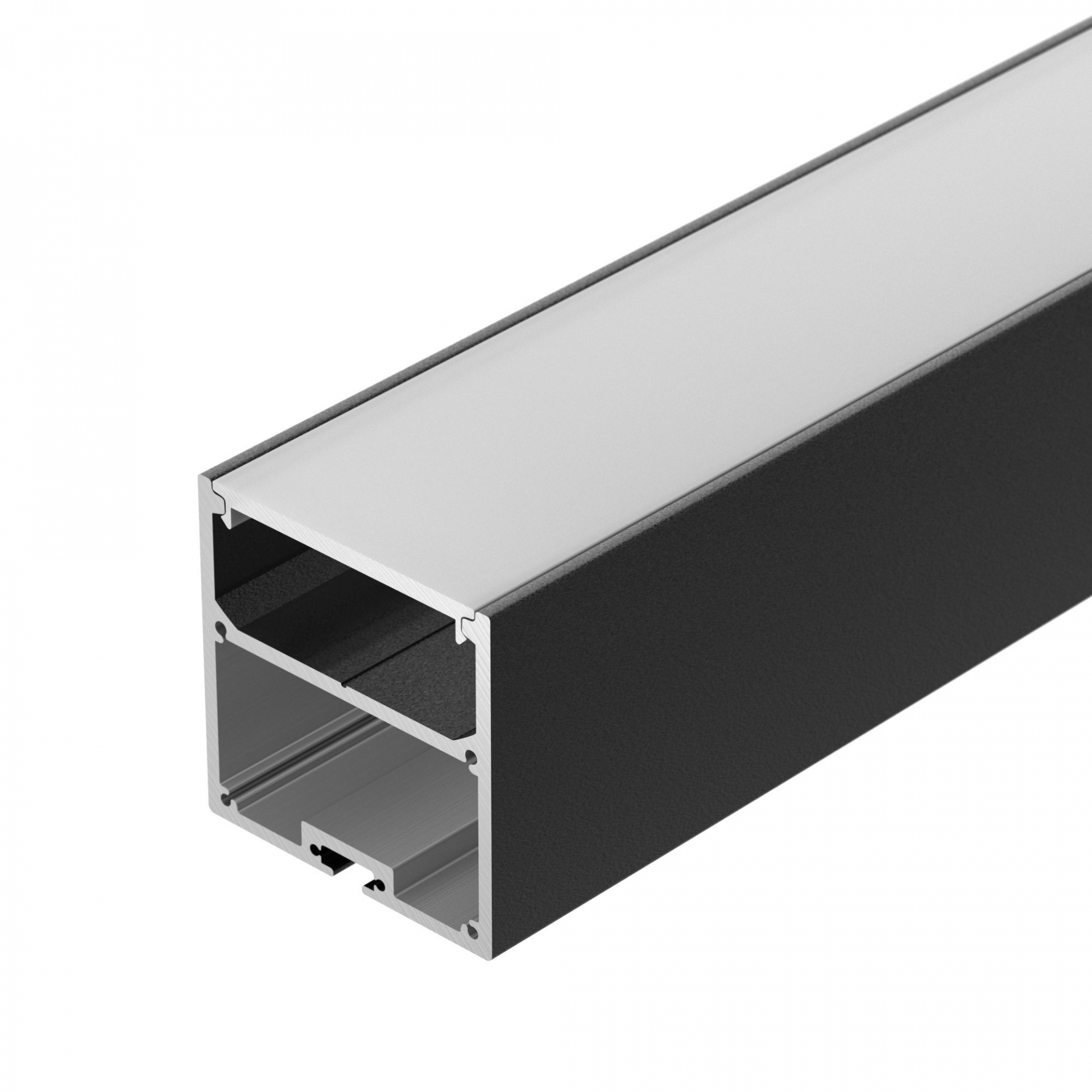 Профиль SL-LINE-5050-3000 BLACK (Arlight, Алюминий) (036255)