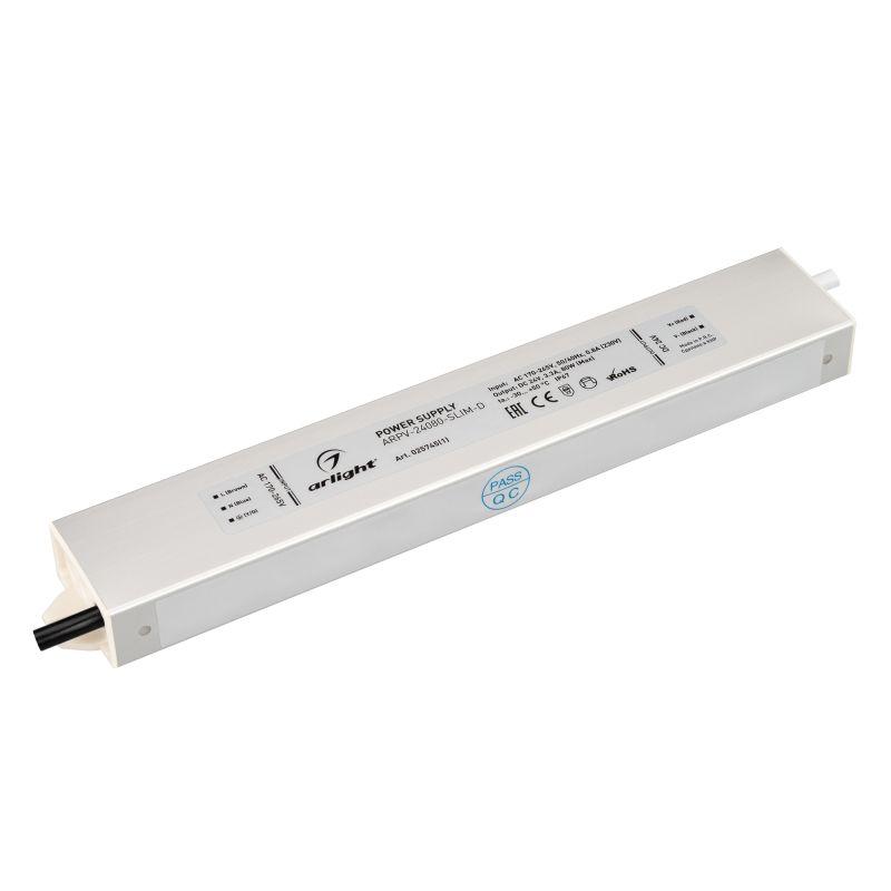 Блок питания ARPV-24080-SLIM-D (24V, 3.3A, 80W) (ARL, IP67 Металл, 3 года) (025745(1))