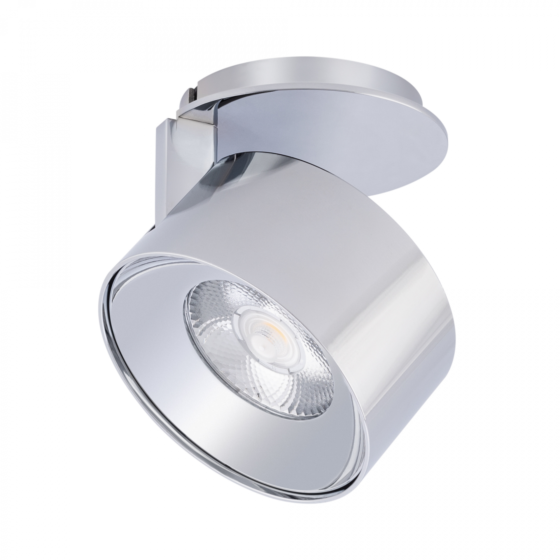 Модуль светодиодный PLURIO-LAMP-R77-9W Day4000 (CHR, 36 deg, 2-2, 38V, 200mA) (Arlight, Металл) (031838)