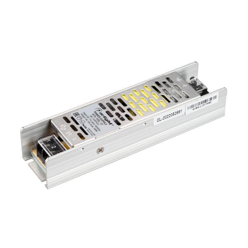 Блок питания HTS-100L-12 (12V, 8.4A, 100W) (Arlight, IP20 Сетка, 3 года) (020974(1))
