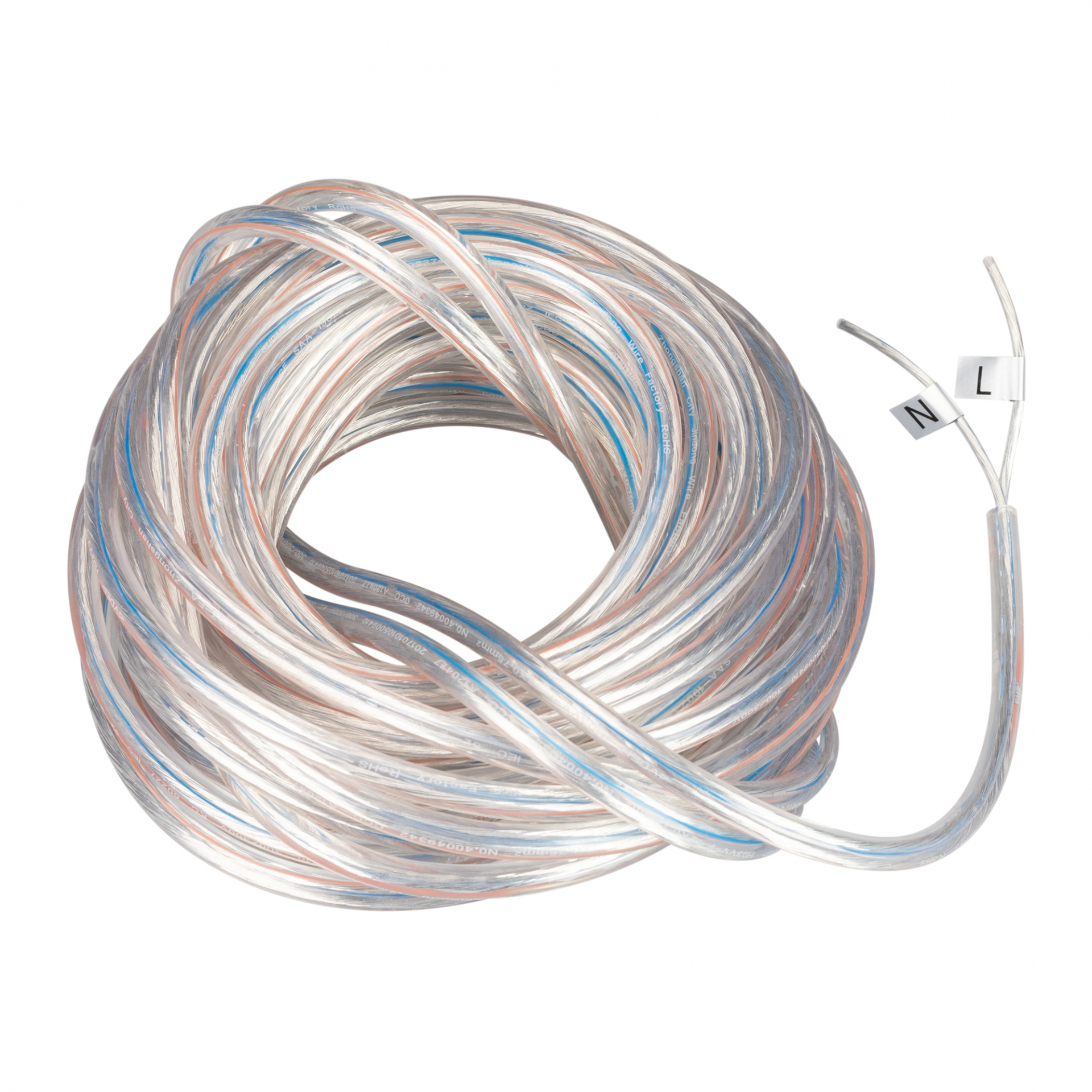 Кабель питания ARL-MAG-2x0.75-10M-CU (Clear) (Arlight, -) (033253)