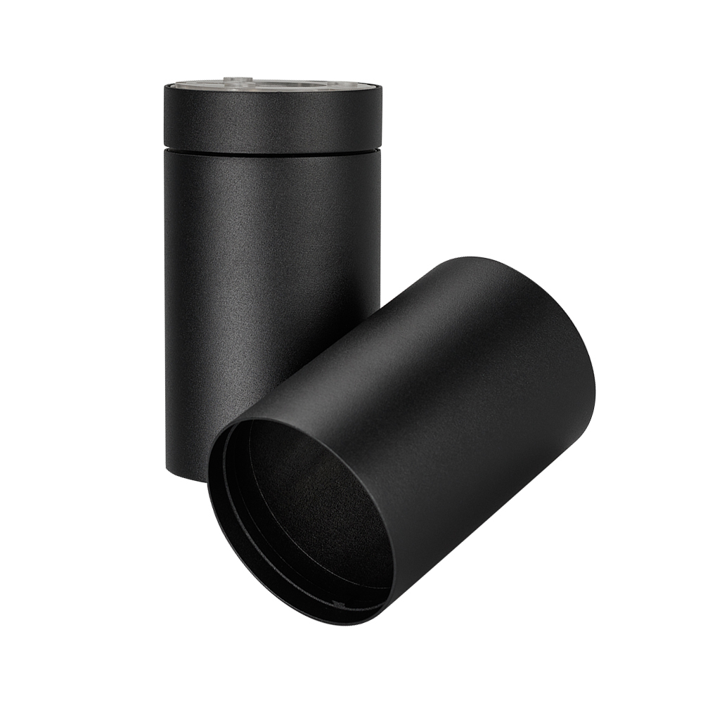 Корпус SP-POLO-SURFACE-TURN-R85 (BK, 1-3, 350mA) (Arlight, IP20 Металл, 3 года) (024234)
