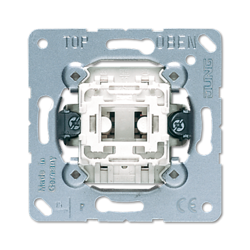 Переключатель 1-клавишный (пперекрестный). Механизм. 10A 250V (507U)