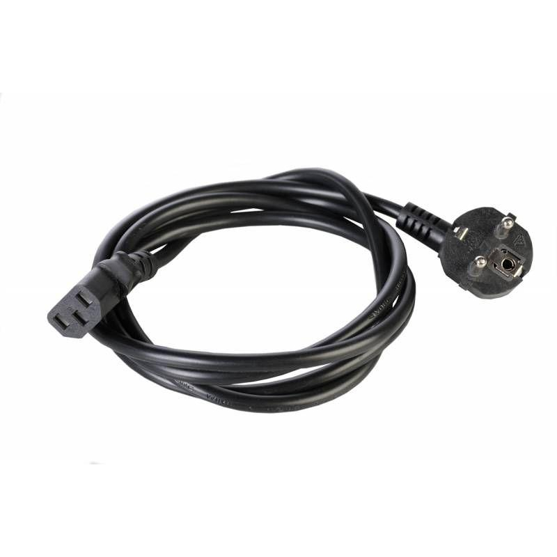 Шнур питания R-10-Cord-C13-S-3 C13-Schuko проводник. 3х1кв.мм 3м 220В 10А черн. Rem 892855