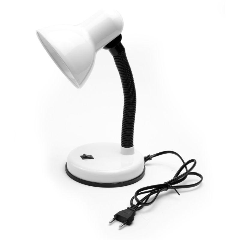 Ultraflash UF-301 С01 белый (Светильник настольный,230V 60W)