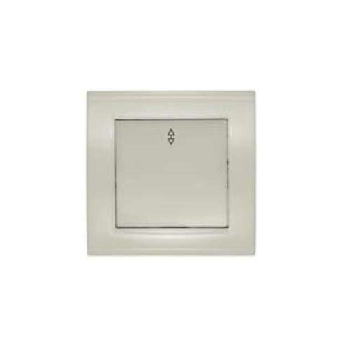 Выключатель проходной 1-кл. СП Бриллиант 10А IP20 сл. кость UNIVersal 7948592