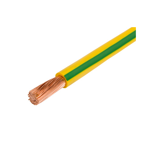 Провод силовой ПУГВнг(А)-LS 1х16 желто зеленый ТРТС многопроволо чный