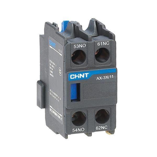 Приставка дополнительные контакты CHINT AX-3X/11 к контактору NXC-06~630 (R)