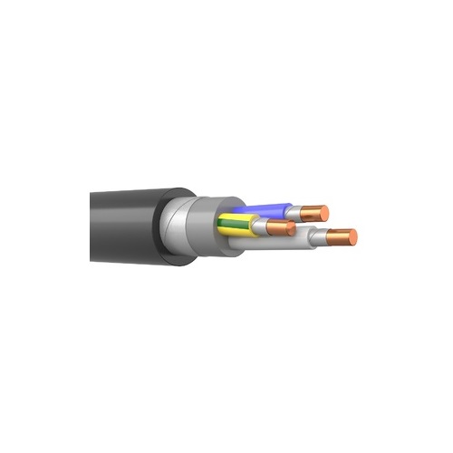 Кабель силовой ВВГнг(А)-FRLSLTx 3х6 (N.PE)-0.660 однопроволочный (барабан)